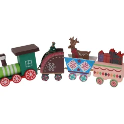 Trenino in Legno 20 cm. Pezzo Singolo-Koopman Discount