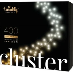 CLUSTER Luci di Natale Smart 400 Led AWW II Generazione-Twinkly Best