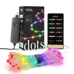 DOTS Striscia 3 m 60 Led RGB USB BT + WiFi Cavo Trasparente-Twinkly Outlet