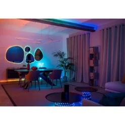 DOTS Striscia 10 m 200 Led RGB BT + WiFi Cavo Trasparente-Twinkly Online