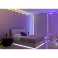 DOTS Striscia 10 m 200 Led RGB BT + WiFi Cavo Trasparente-Twinkly Online