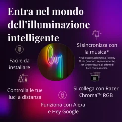 FLEX Tubo Flessibile 2 m 192 Led RGB BT + WiFi-Twinkly Sale