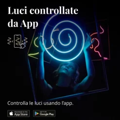 FLEX Tubo Flessibile 2 m 192 Led RGB BT + WiFi-Twinkly Sale