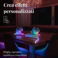 FLEX Tubo Flessibile 2 m 192 Led RGB BT + WiFi-Twinkly Sale