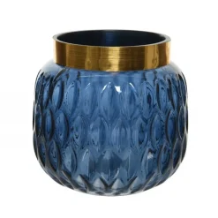 Vasetto in vetro 13,5 cm.-Kaemingk Discount