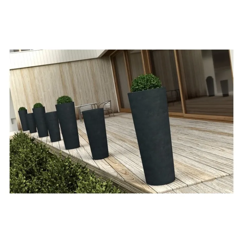 Vaso Schio Cono Alto-Teraplast Hot