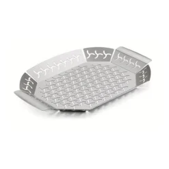 Vassoio Grande per Verdure in Acciaio Inox Original Cod. 6678-Weber Best