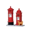 Victorian Mailboxes Set of 2 Cod. 14362-Lemax New