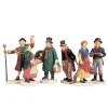 Village People Figurines Set of 6 Cod. 92356-Lemax Hot