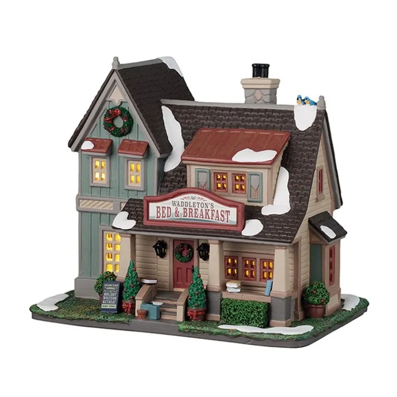 Waddleton's Bed & Breakfast con Alimentatore 4.5V Cod. 55335-Lemax