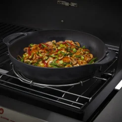 Crafted - Wok con cestello per cottura a vapore Cod. 7607-Weber Discount