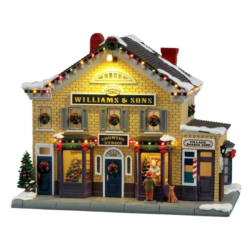 Williams & Sons Country Store con Alimentatore 4.5V Cod. 15809-Lemax Sale